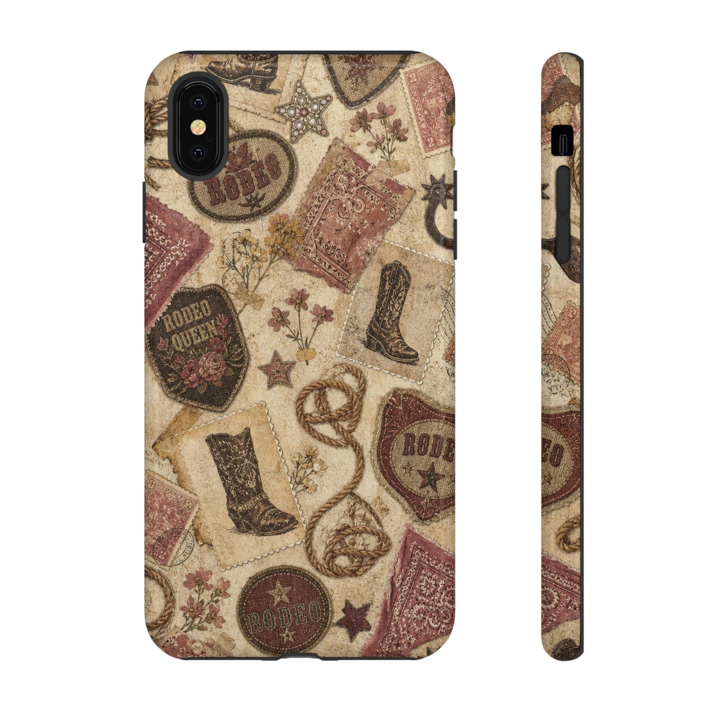 Cowgirl Collage Tough Case