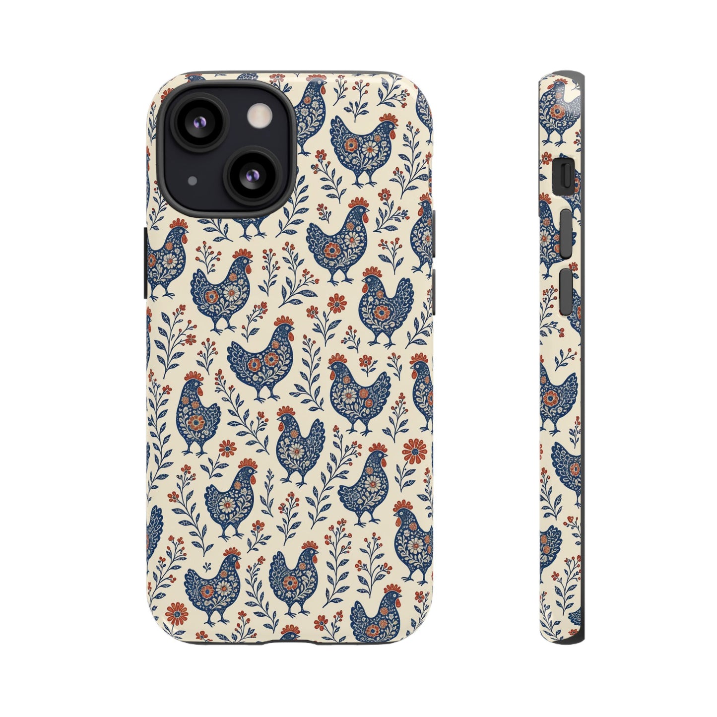 Folk Hens Tough Case