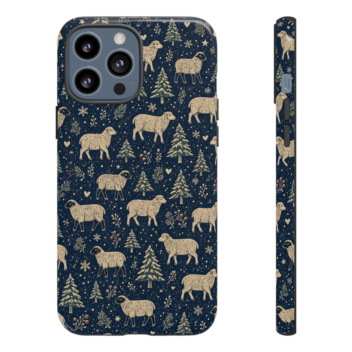 Snowy Sheep Tough Case