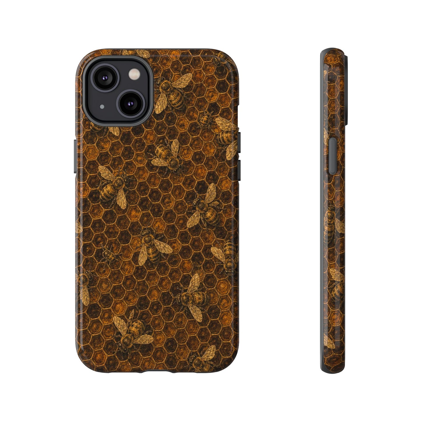 Golden Honeycomb Tough Case