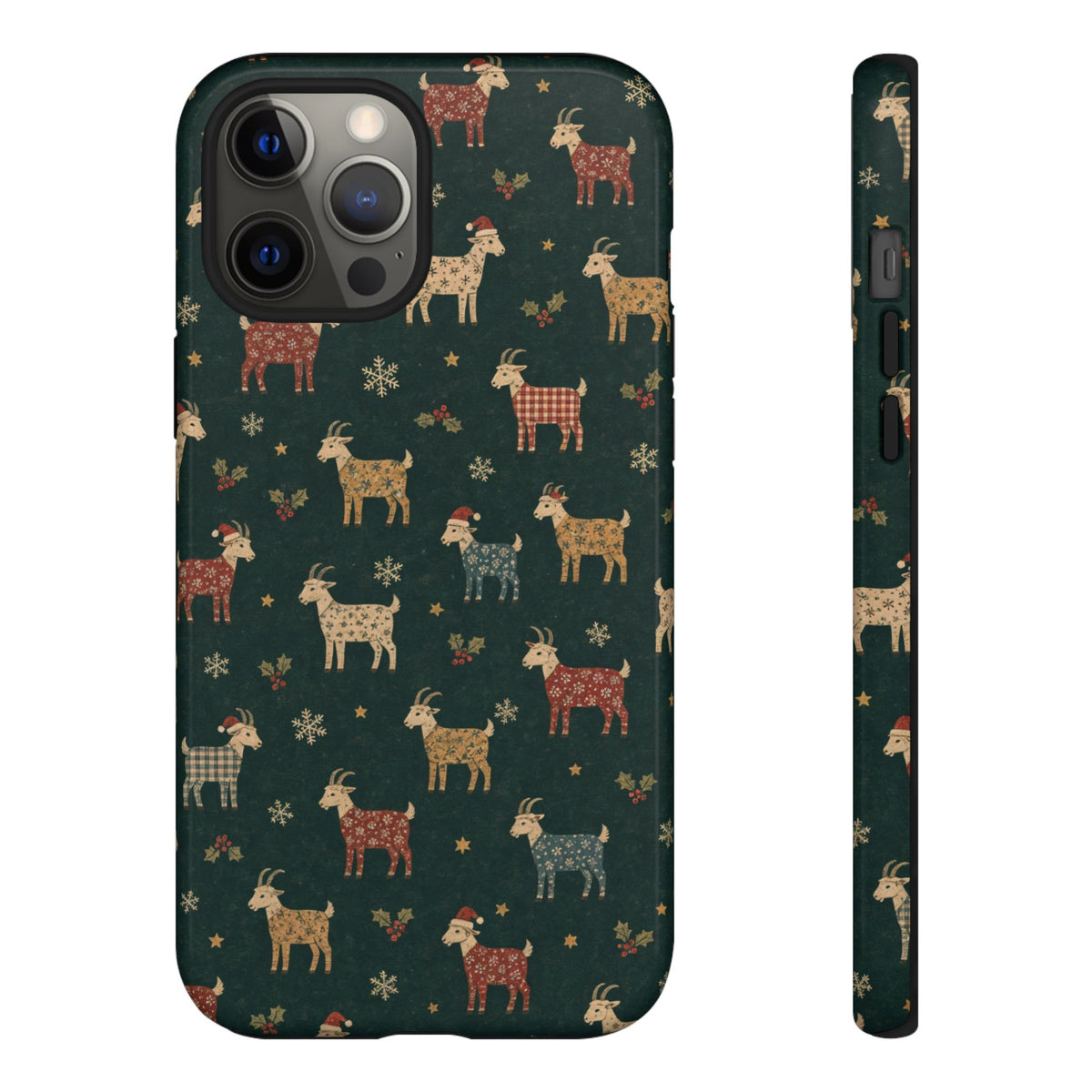 Yuletide Goats Tough Case