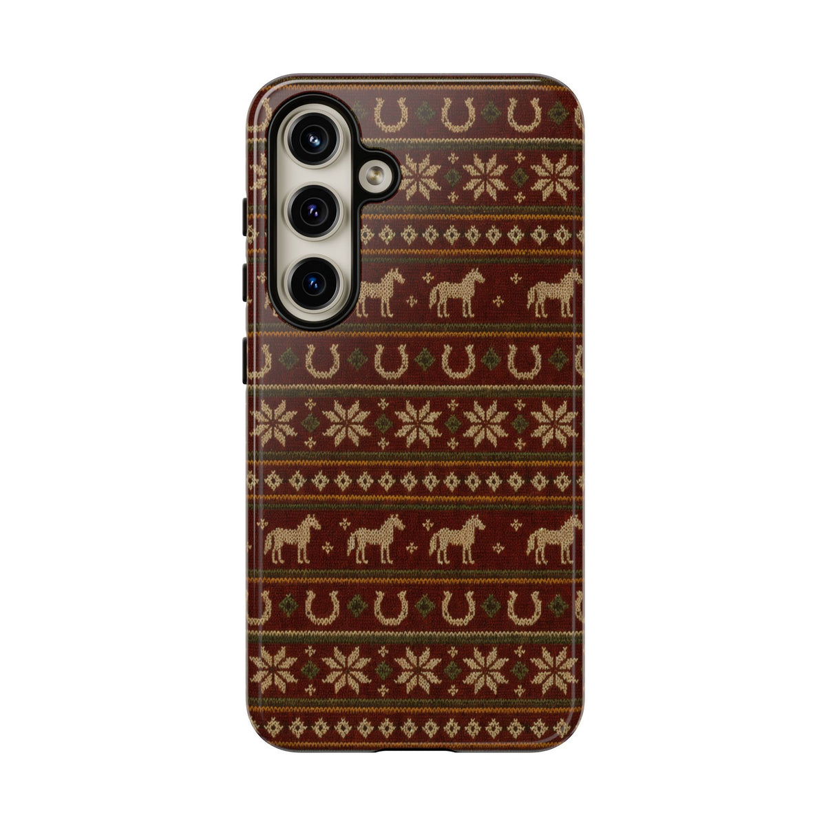 Fair Isle Horses Tough Case