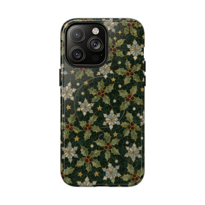 Mosaic Snowflakes Magnetic Case