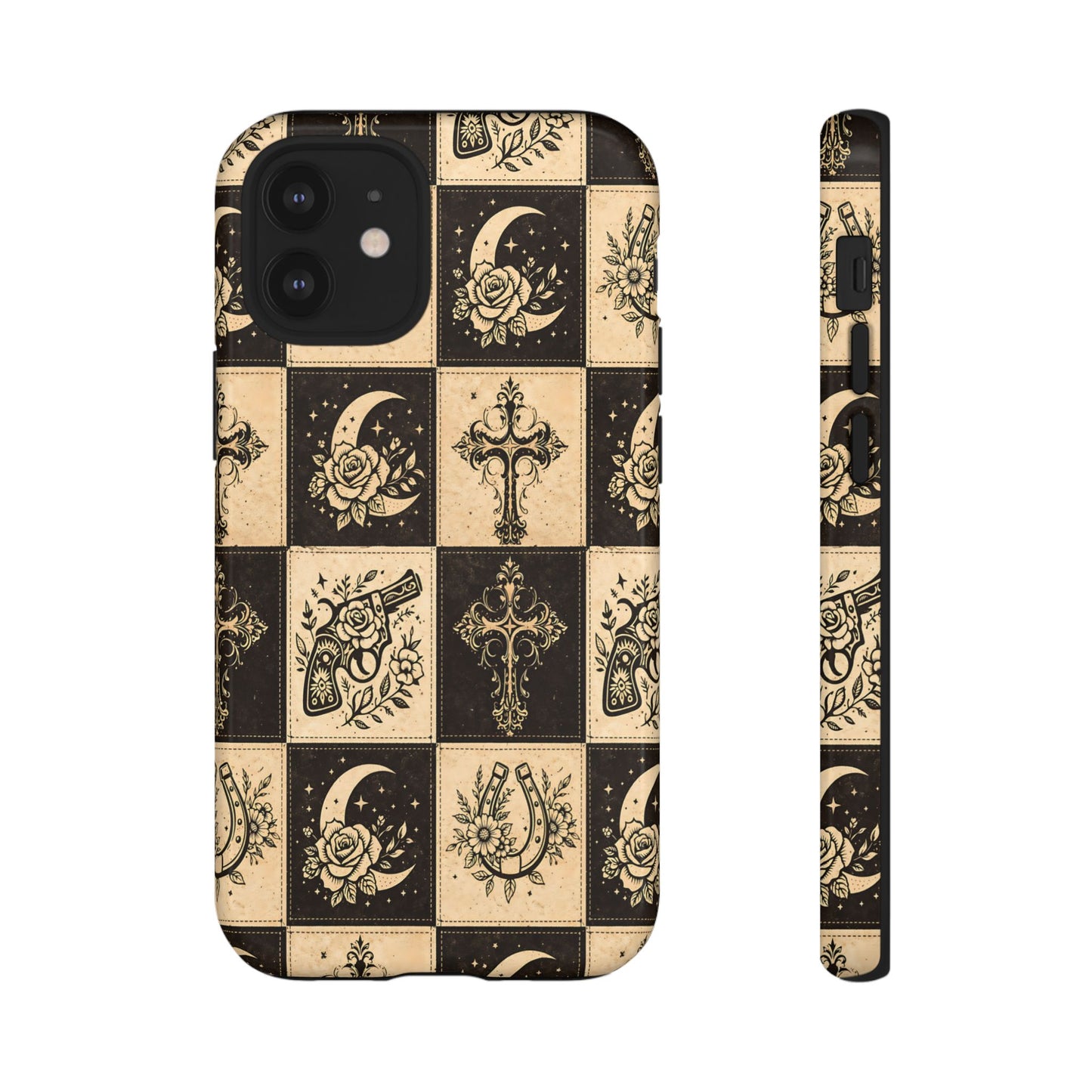 Western Patchwork Icons Tough Case