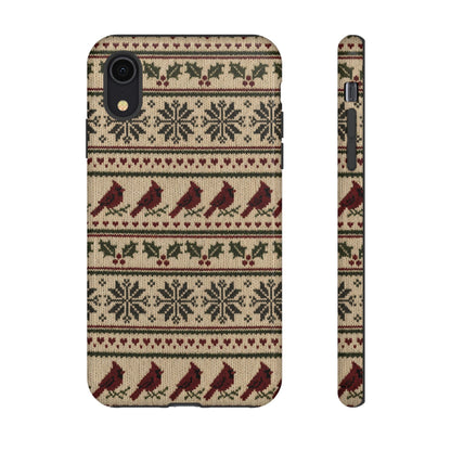Fair Isle Cardinals Tough Case