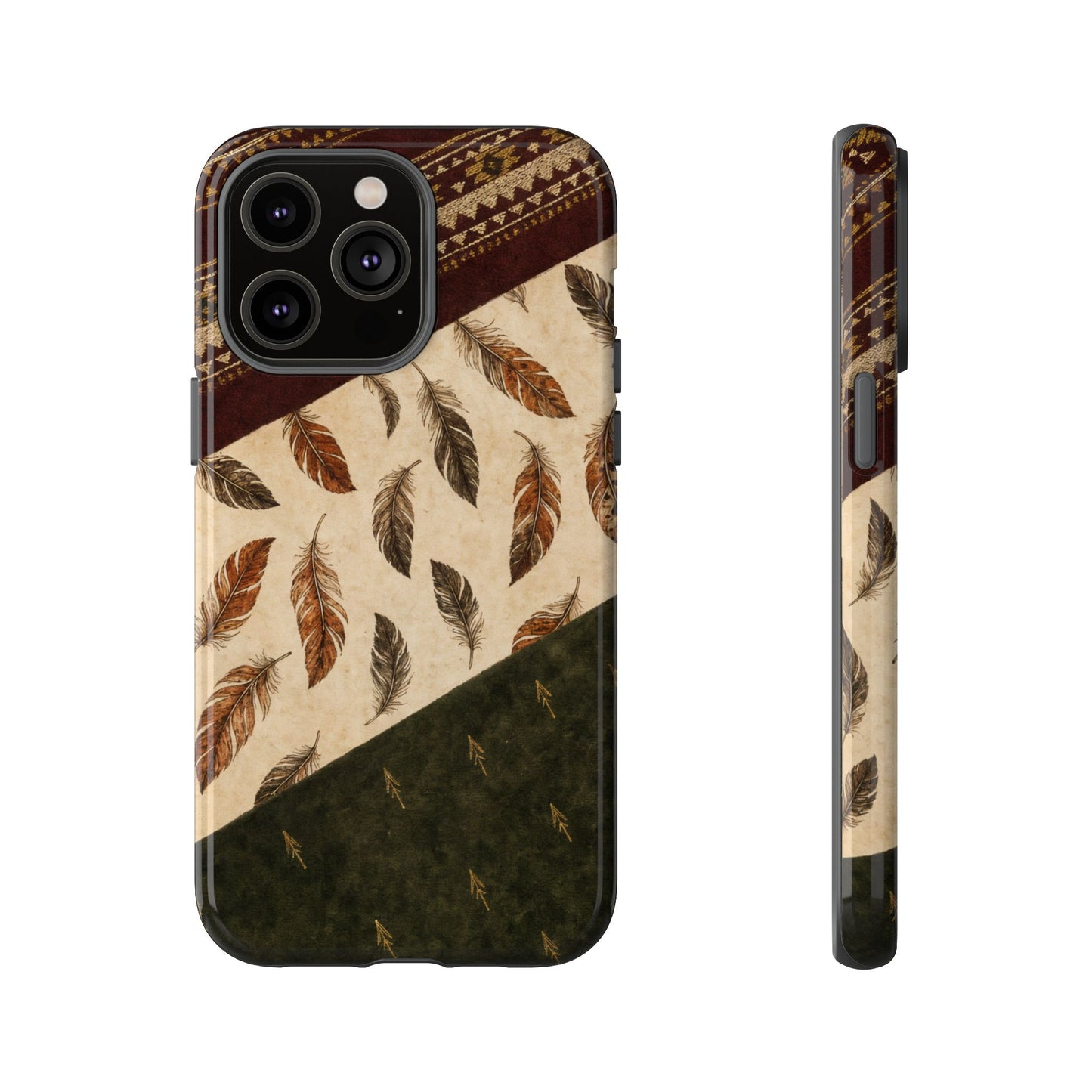Feather Aztec Swaths Tough Case