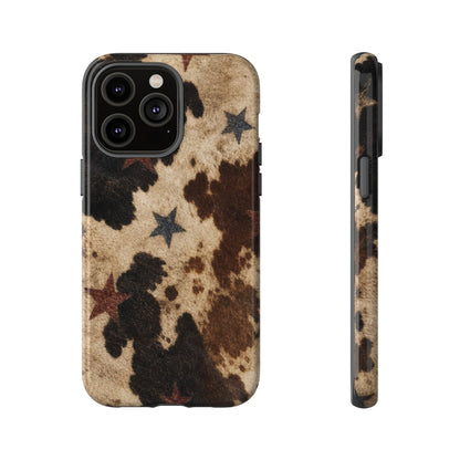 Stars And Cowhide Tough Case