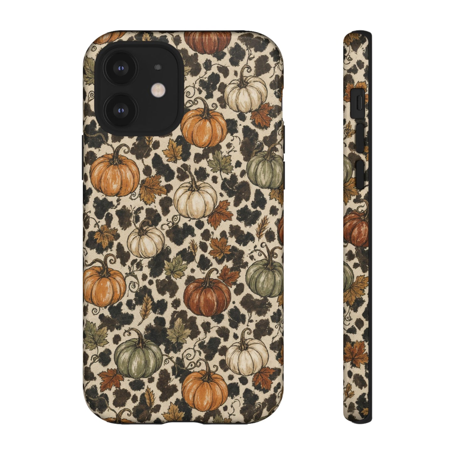Cowhide Pumpkin Patch Tough Case