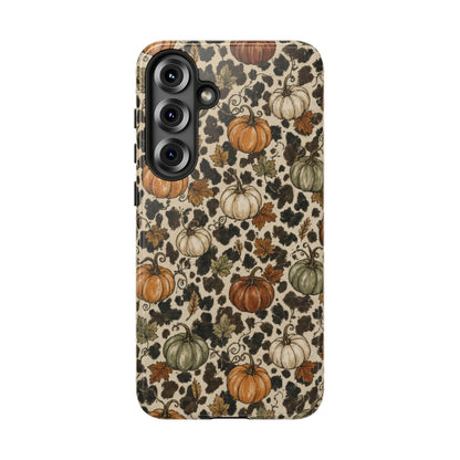 Cowhide Pumpkin Patch Tough Case