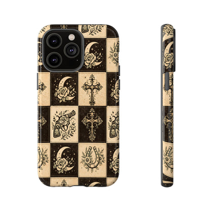 Western Patchwork Icons Tough Case