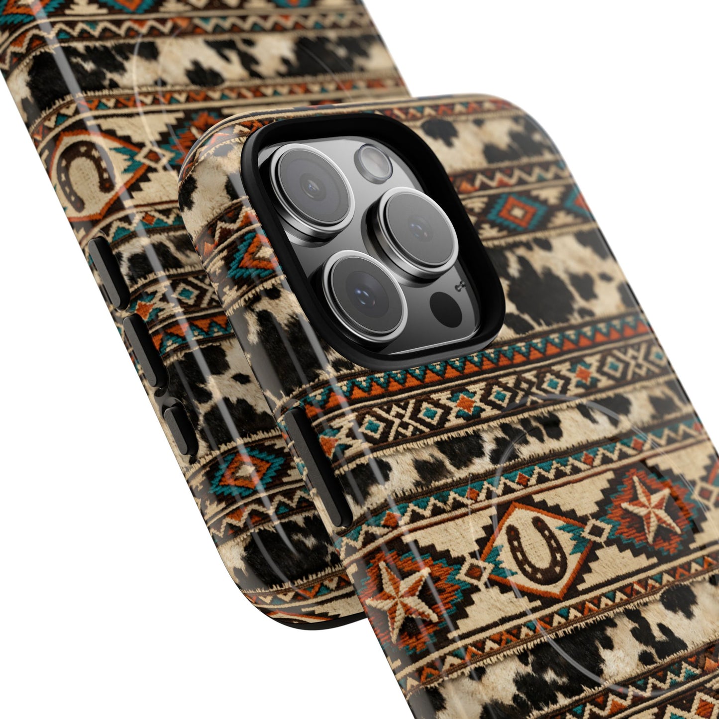 Woven Cowhide Magnetic Case