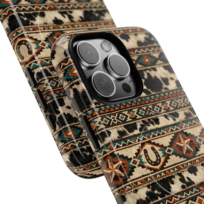 Woven Cowhide Magnetic Case