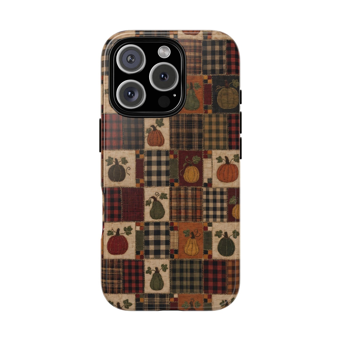 Plaid Pumpkin Tough Case