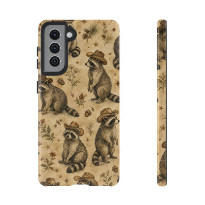 Painted Raccoon Tough Case