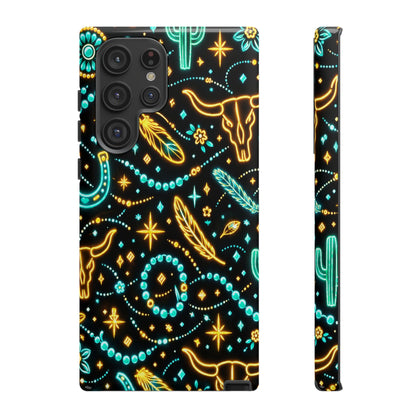 Neon Turquoise Tough Case