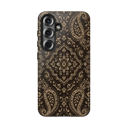 Chocolate Paisley Tough Case