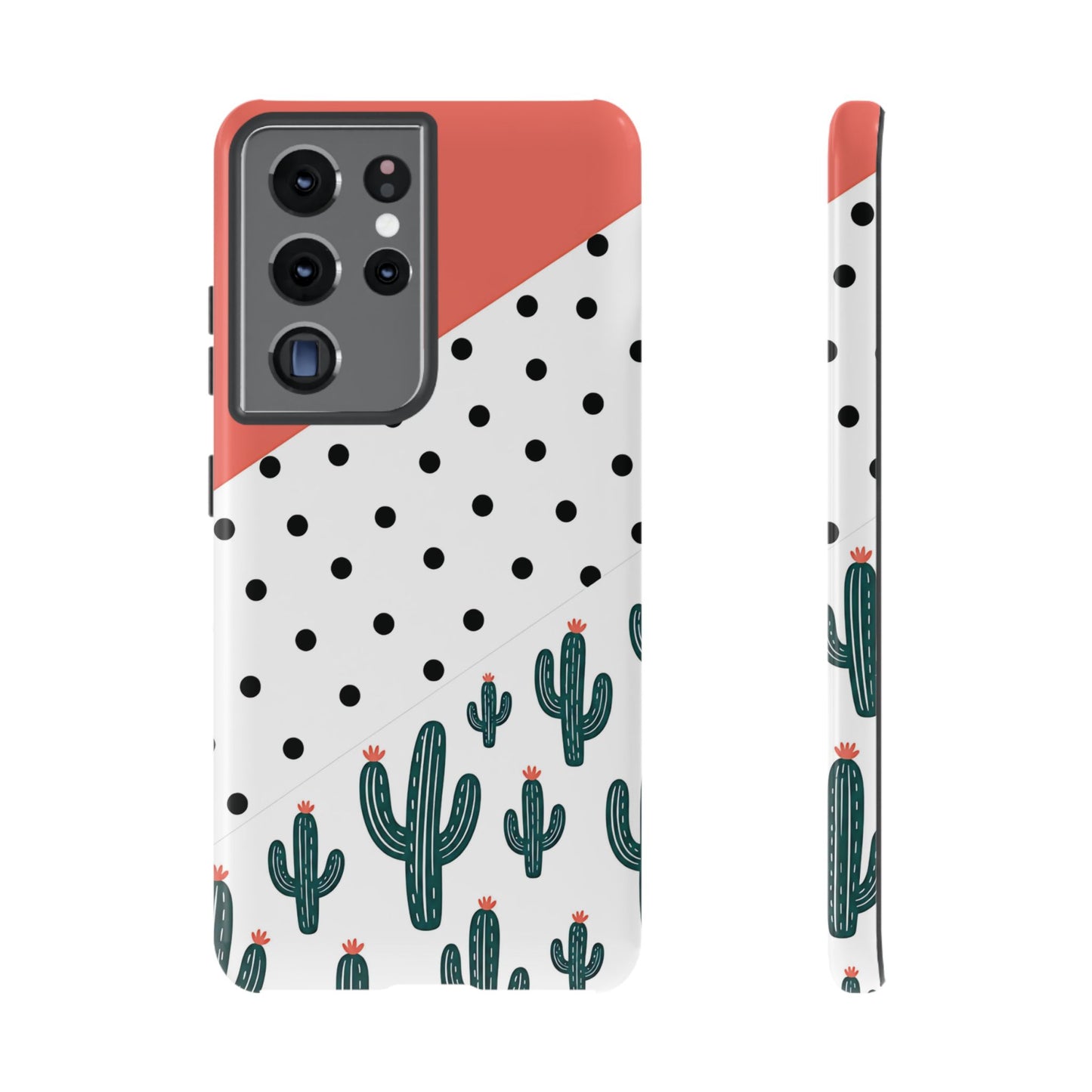 Polka Dot Cactus Tough Case