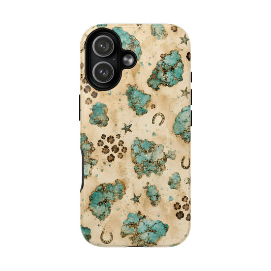 Turquoise Nugget Magnetic Case