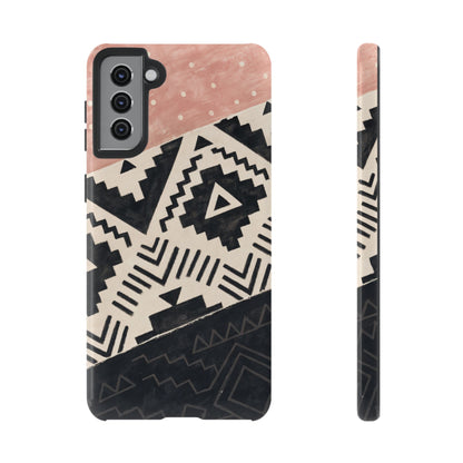 Blush Aztec Tough Case