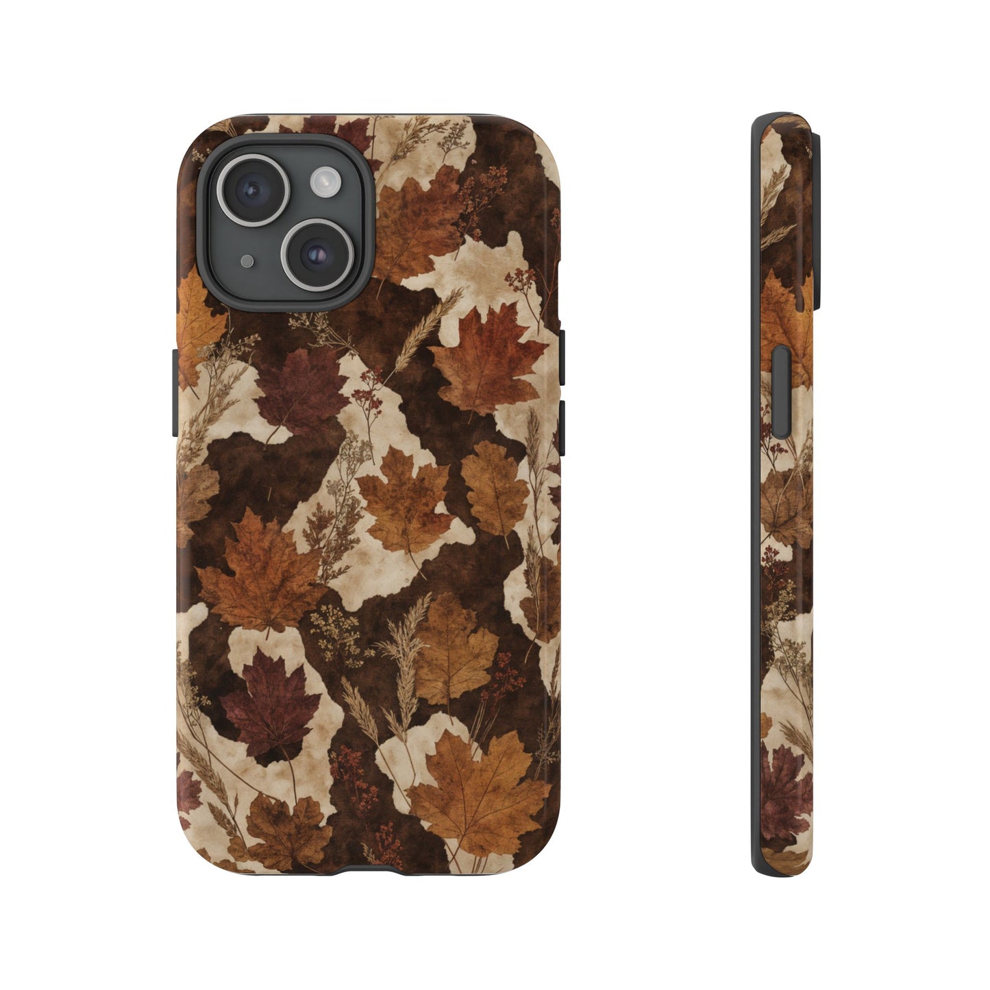 Autumn Cowhide Tough Case