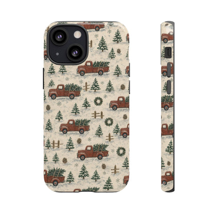 Red Truck Tree Farm Tough Case