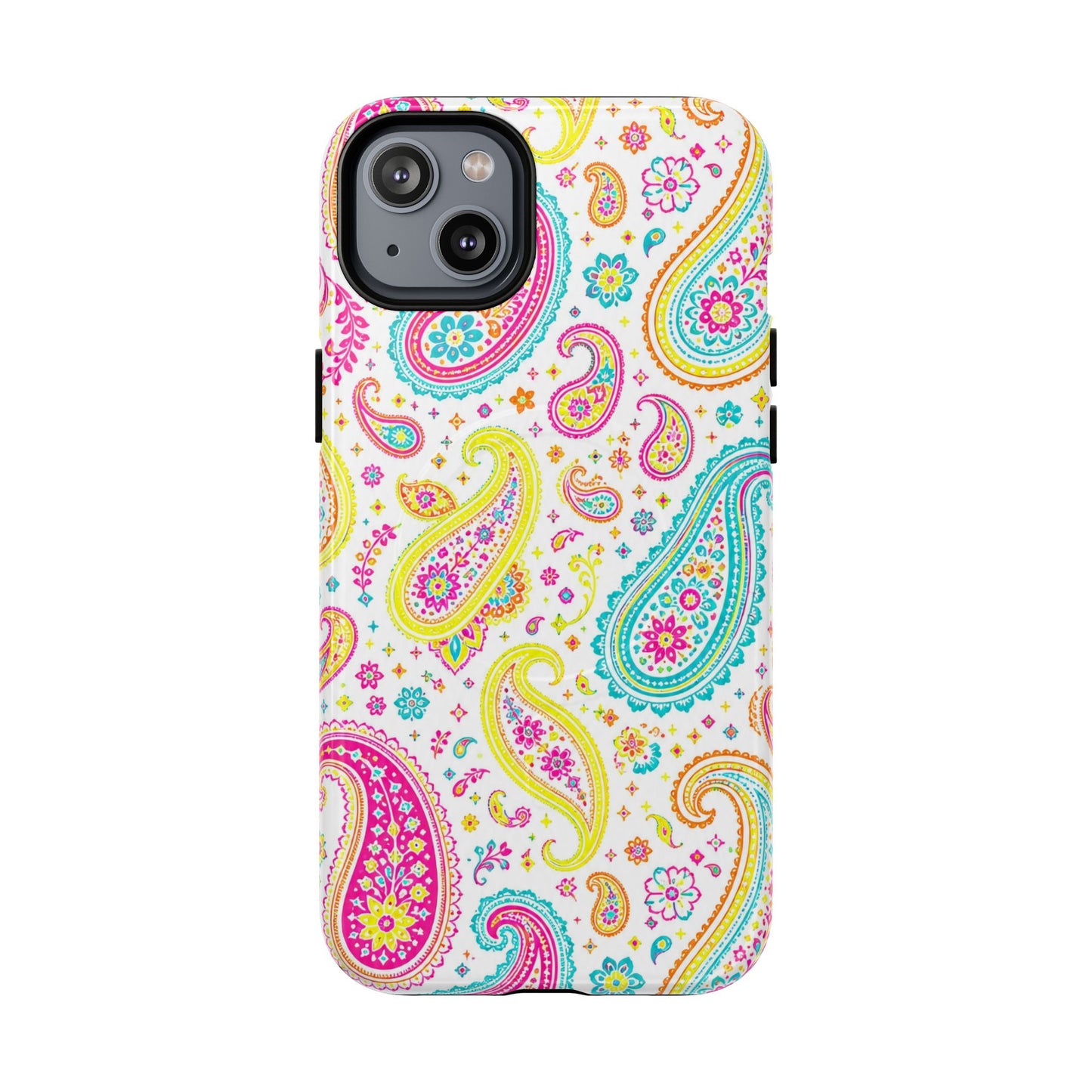 Neon Paisley Magnetic Case