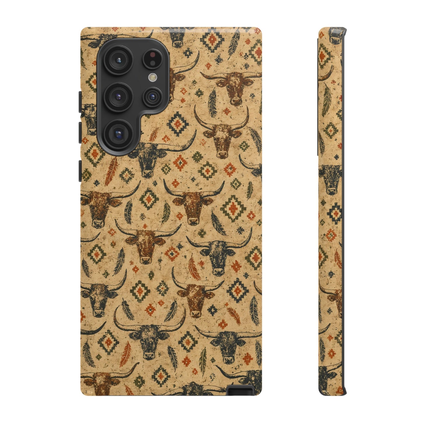 Longhorn Aztec Tough Case