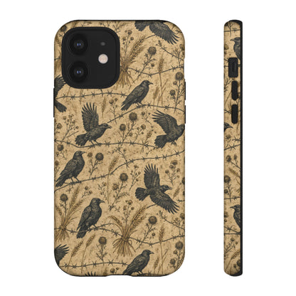 Crow Wheat Barbwire Tough Case