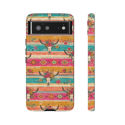 Serape Skull Tough Case