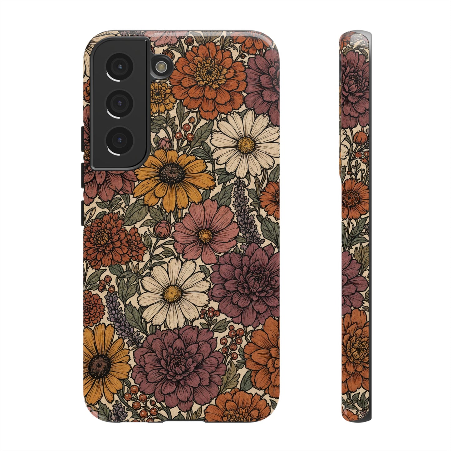 Inked Bouquet Tough Case