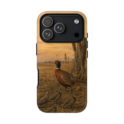 Pheasant Sunset Tough Case