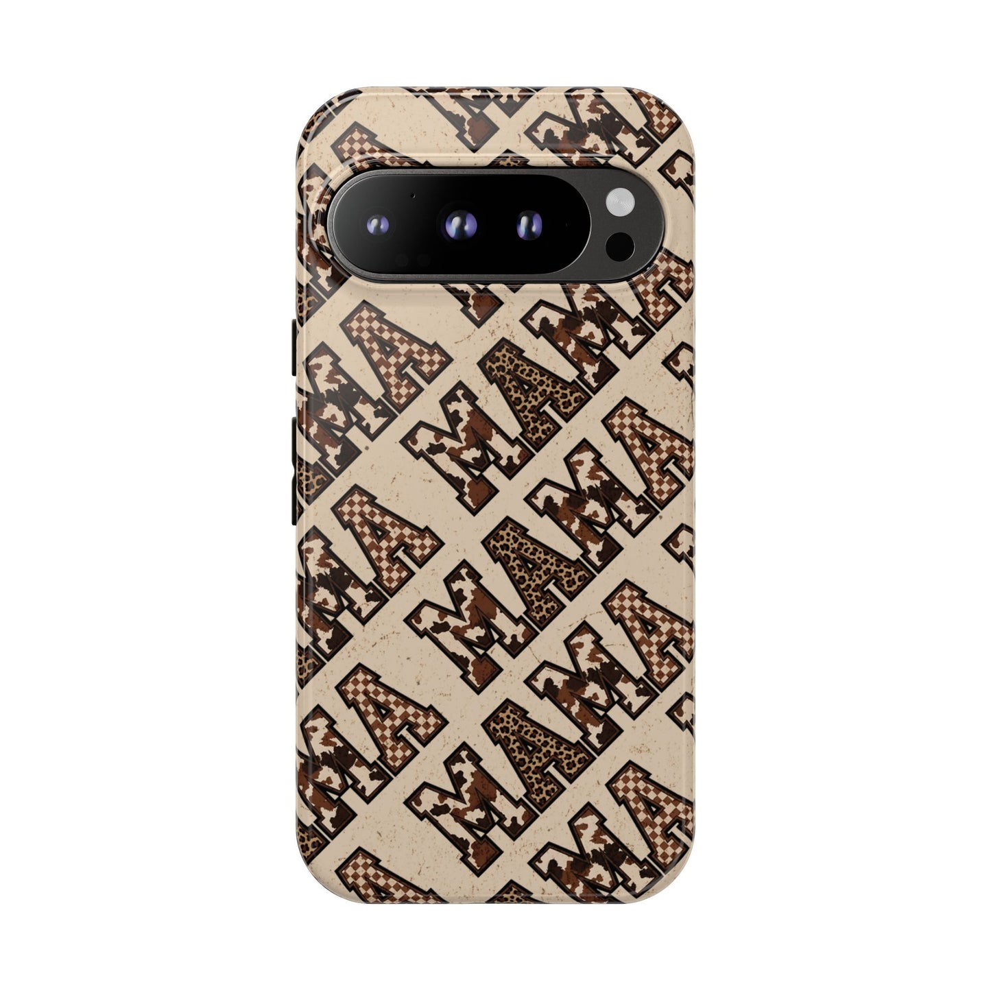 Grunge Cowhide Mama Tough Case