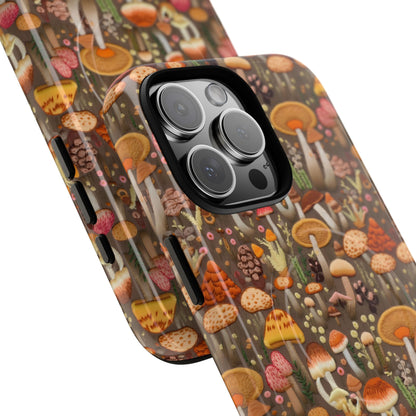 Orange Mushroom Magnetic Case