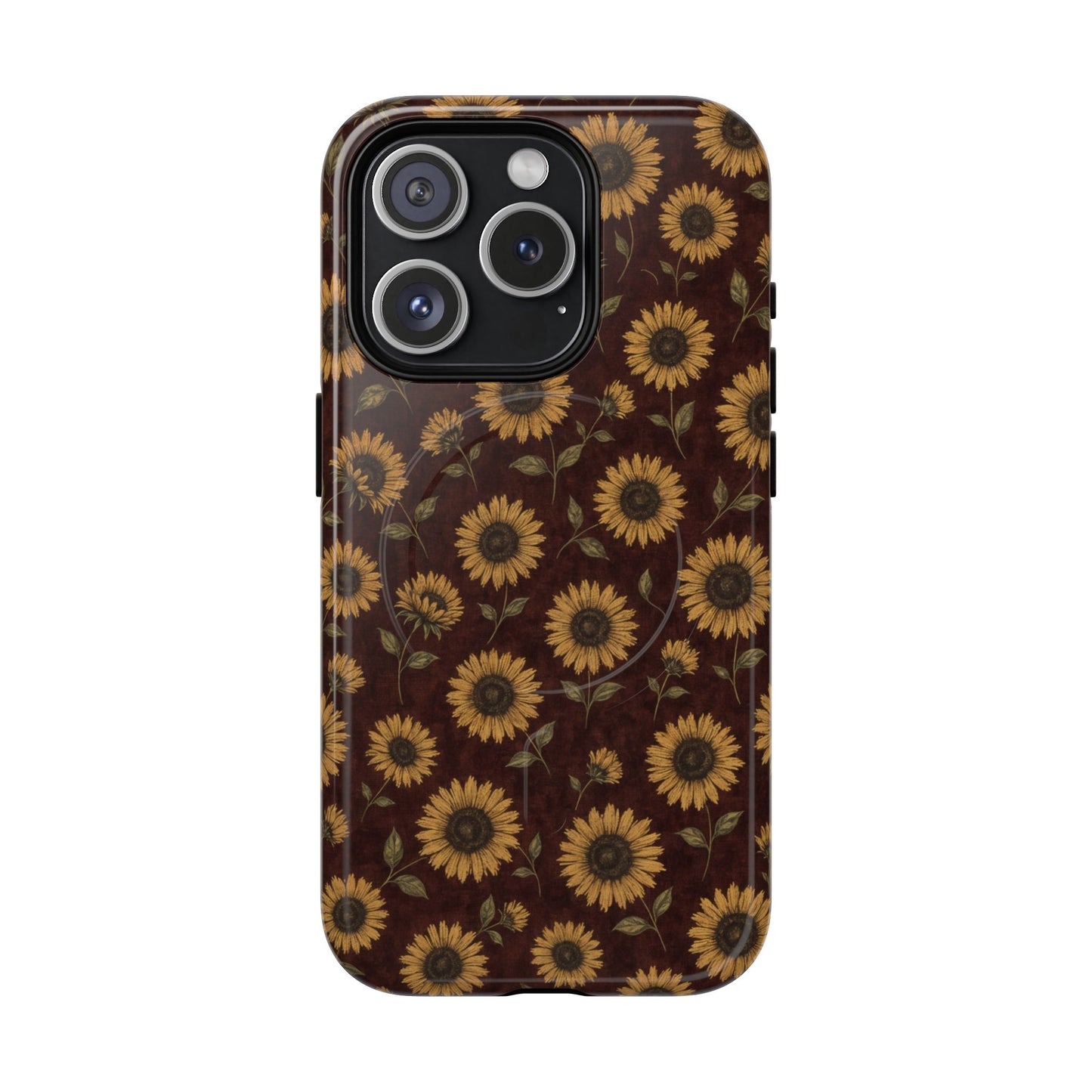 Autumn Sunflowers Magnetic Case