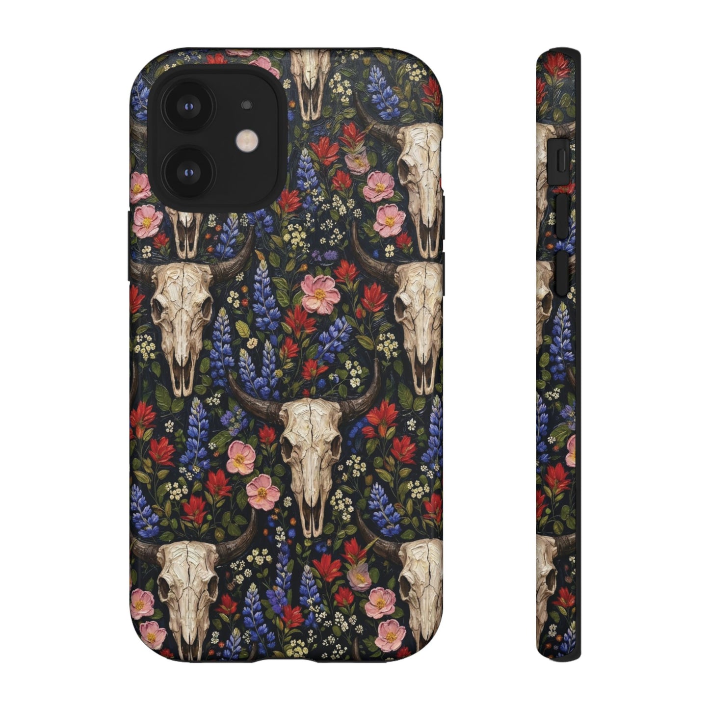 Floral Skull Tough Case