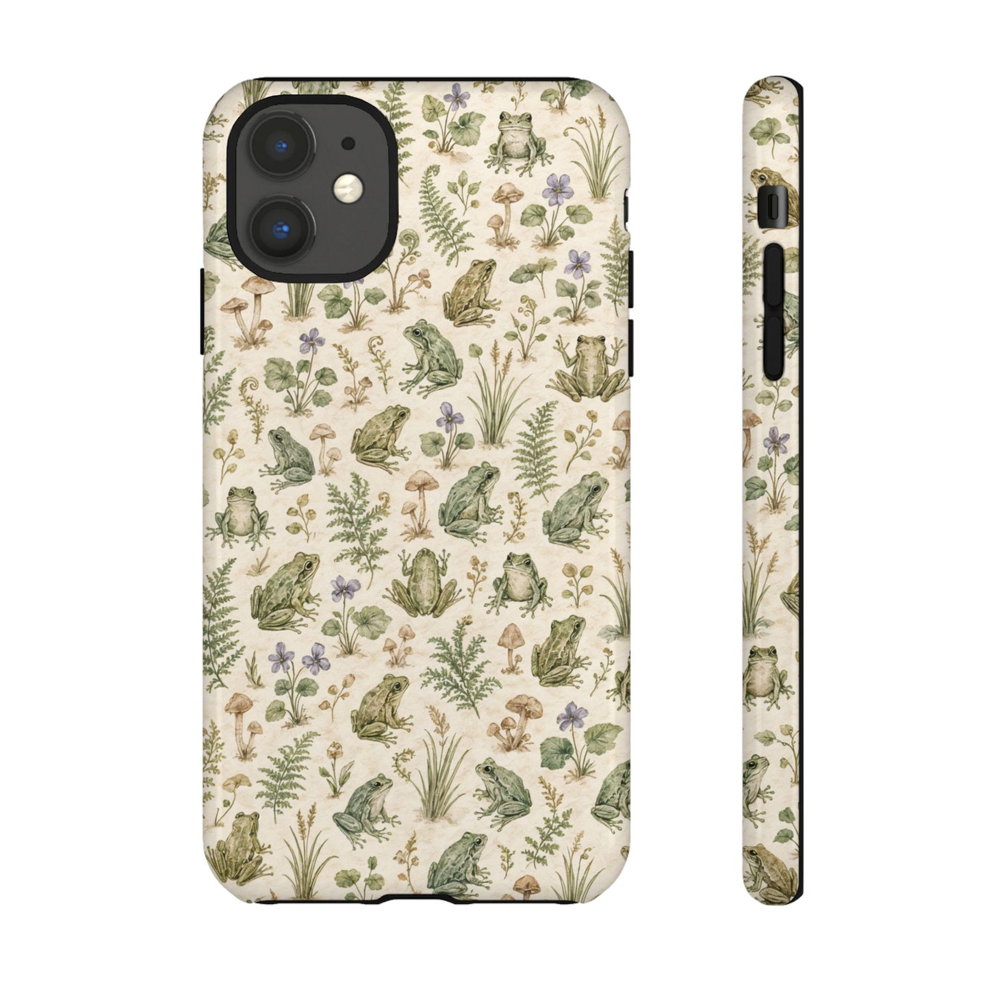 Watercolor Frogs Tough Case
