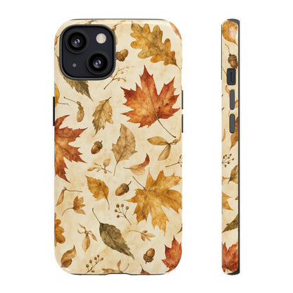 Golden Leaves Tough Case