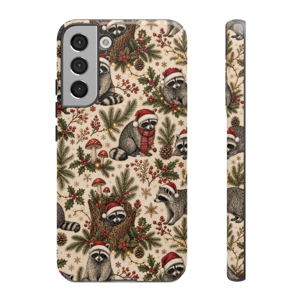 Raccoon Hollow Christmas Tough Case