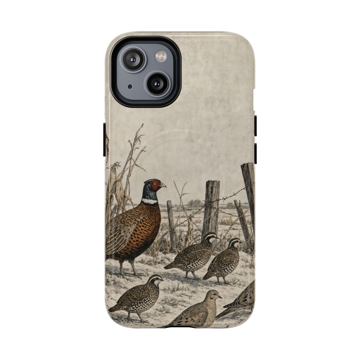 Winter Fencerow Magnetic Case