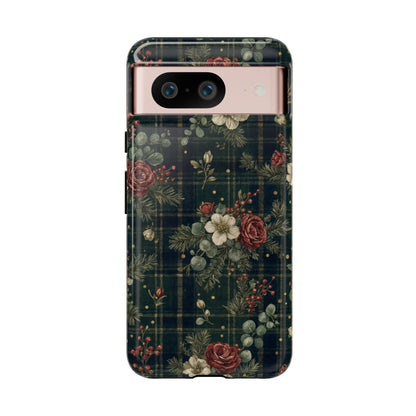 Tartan Roses Tough Case