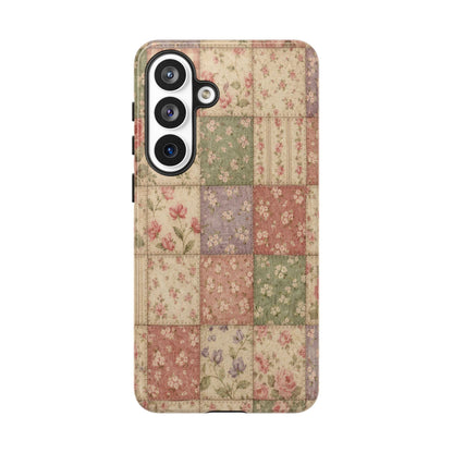 Pink Patchwork Tough Case