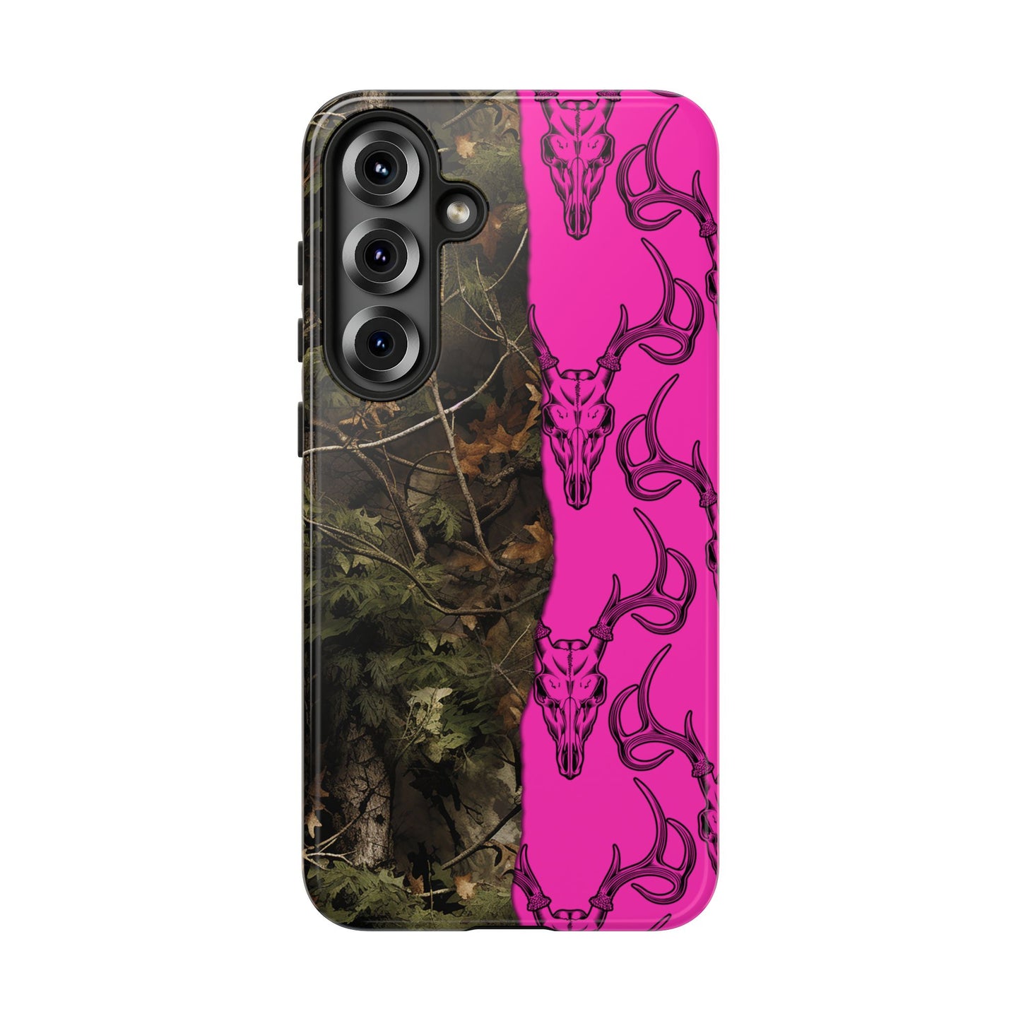 Camo Deer Skulls Pink Tough Case