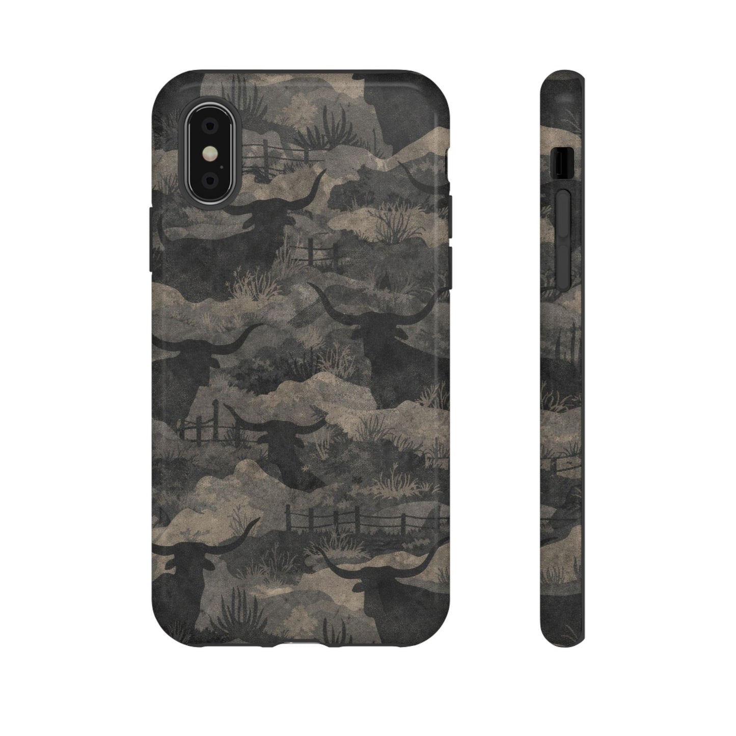 Camo Longhorns Tough Case
