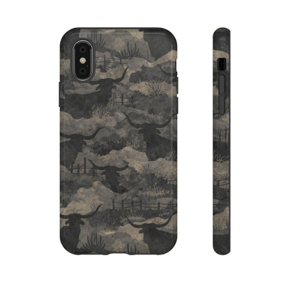 Camo Longhorns Tough Case