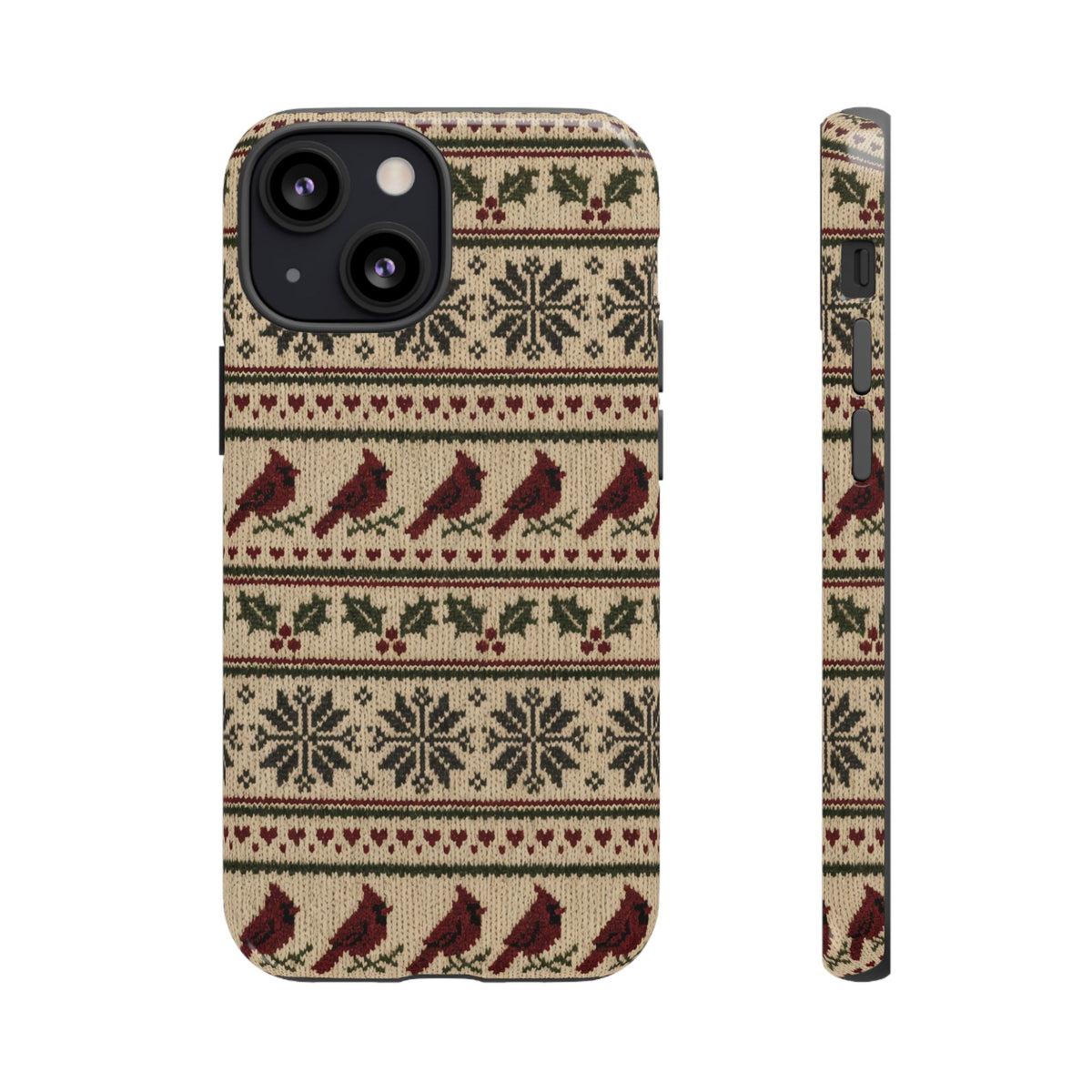 Fair Isle Cardinals Tough Case