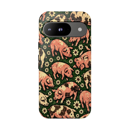 Retro Pigs Tough Case
