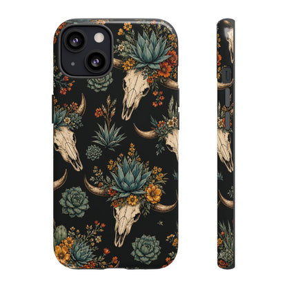 Desert Bloom Skull Tough Case