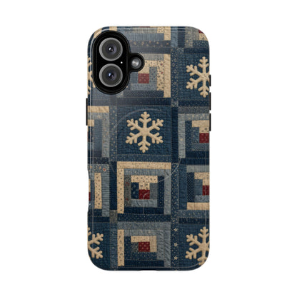 Snowflake Quilt Magnetic Case