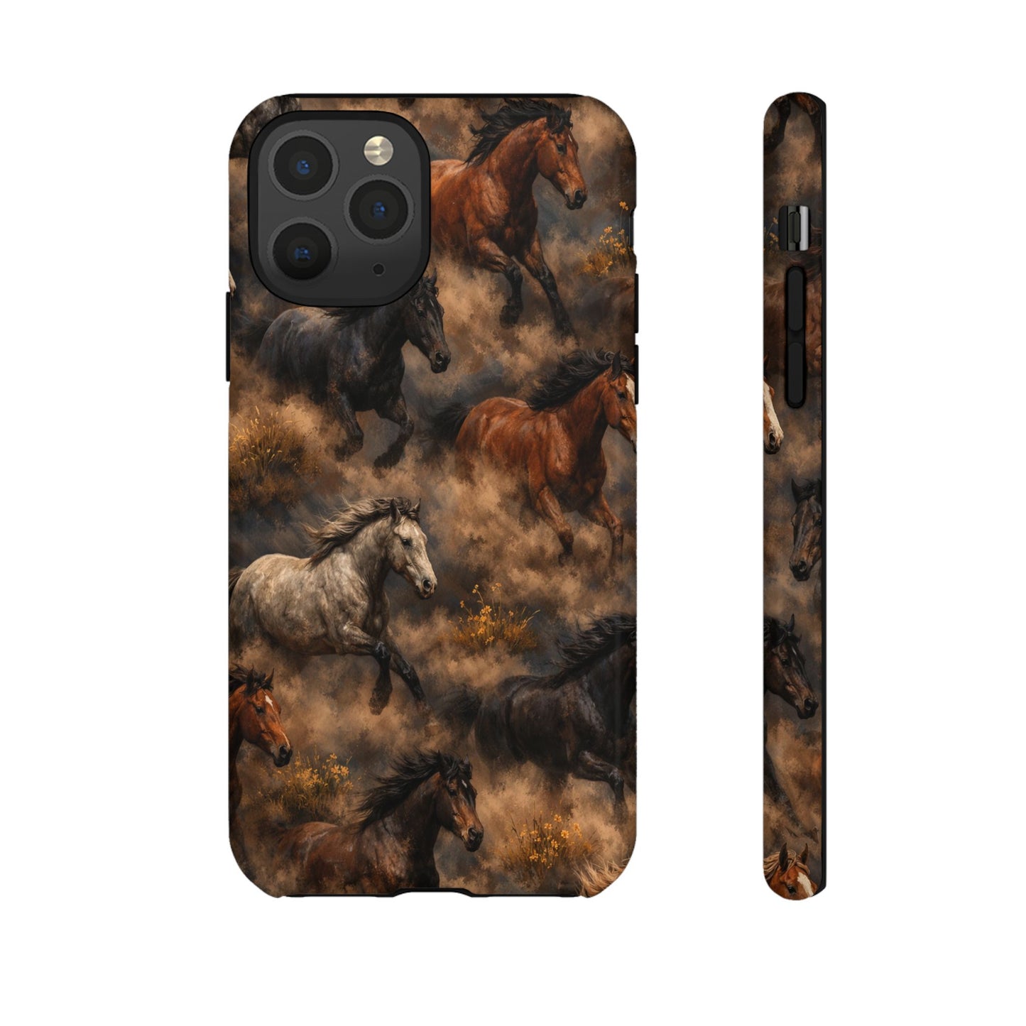 Running Horses Tough Case