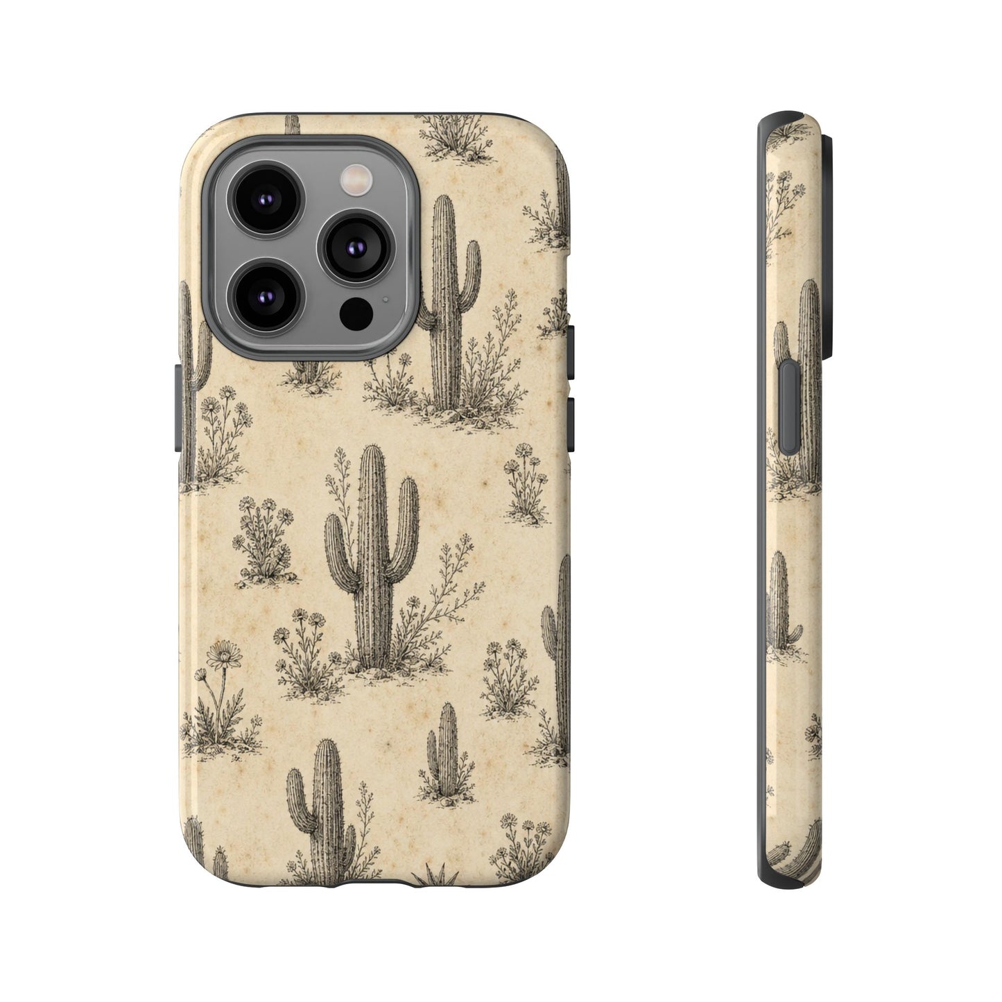 Cactus Sketch Tough Case